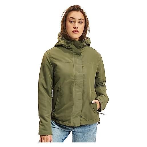Brandit Brandit ladies windbreaker frontzip, giacca a vento con cerniera frontale donna, verde (olive), s