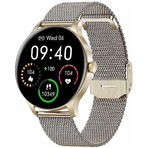 GARETT smartwatch garett acciaio di classe dorato [5904238483770]