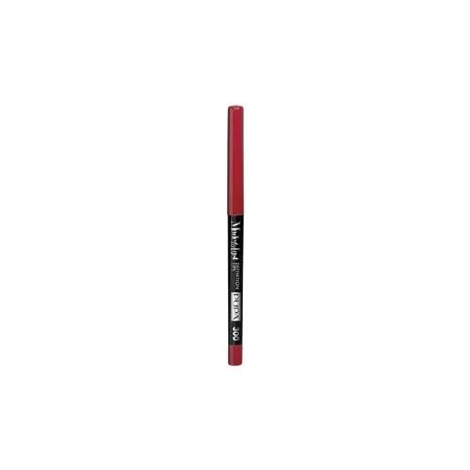 Pupa made to last definition lips - matita automatica labbra 300 red passion