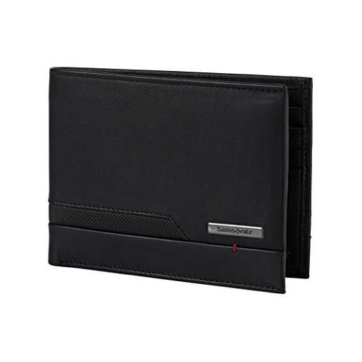 Samsonite pro-dlx 5 slg accessori da viaggio- portafogli, portafoglio orizzontale: 13 x 1 x 9.7 cm, nero (black)