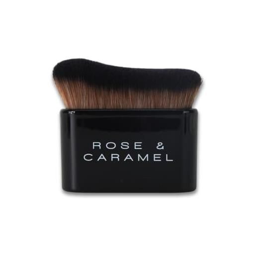 Rose & Caramel applicatore di auto-abbronzatura della spazzola di miscelazione del viso e del corpo
