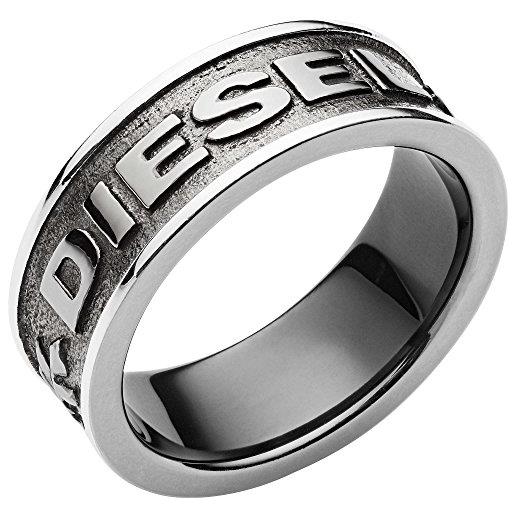 Diesel anello da donna in acciaio, 8, 9, 10, 11.5 anello in acciaio inossidabile canna di fucile, dx1108060
