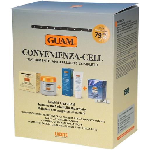 Guam kit convenienza cell trattamento anticellulite
