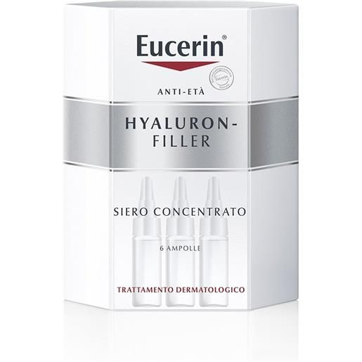 Eucerin hyaluron-filler concentrato 30ml fiale viso antirughe