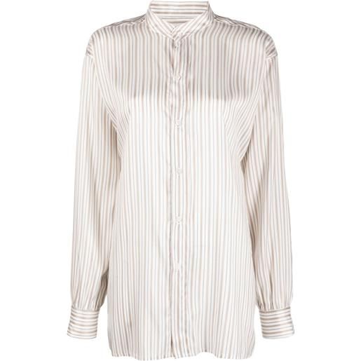 Le Kasha camicia a righe henryl - bianco