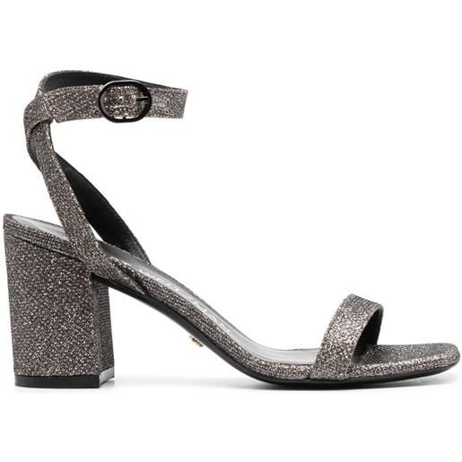 Stuart Weitzman sandali con glitter - nero