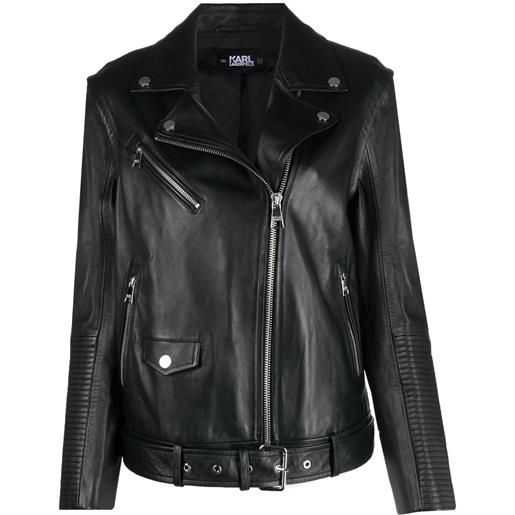 Karl Lagerfeld giacca con maniche rimovibili - nero
