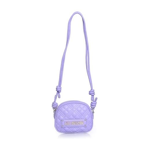 Love Moschino jc4251pp0gla0, borsa a mano, donna, lilla, taglia unica