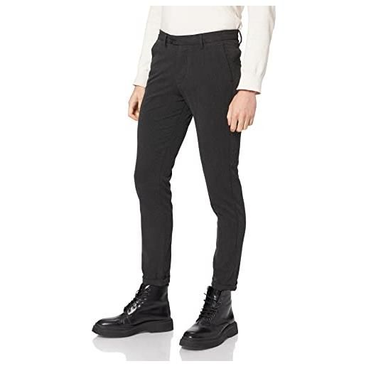 Jack & jones jpstmarco jjconnor akm noos pantaloni chino, blu indaco/dettaglio: a scacchi, 29w / 34l uomo