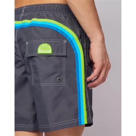 Shorts da mare in nylon stampato - Abbigliamento 1ABJJQ