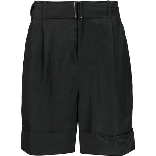 3.1 Phillip Lim shorts cargo con cintura - nero