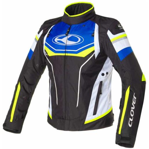 Clover giacca in tessuto moto airblade-4 sport jacket | clover | 1765 bl/b