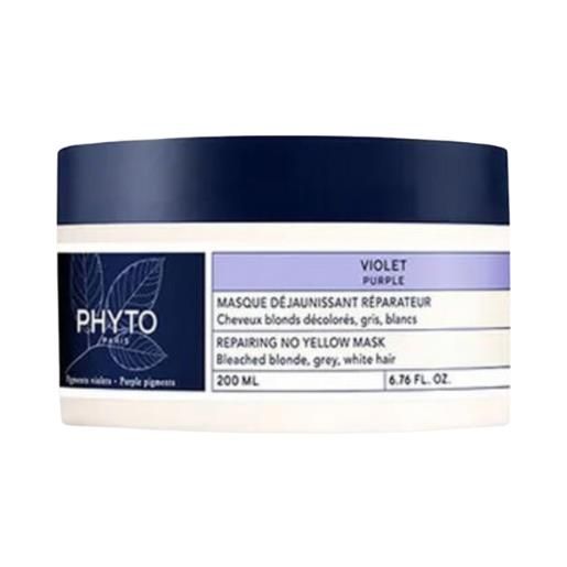 Phyto violet maschera anti-giallo riparatrice 200 ml - - 985980438
