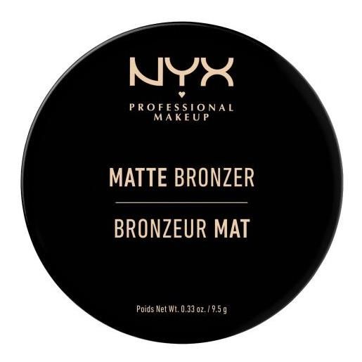 NYX Professional Makeup matte bronzer bronzer in polvere opaco 9.5 g tonalità 01 light
