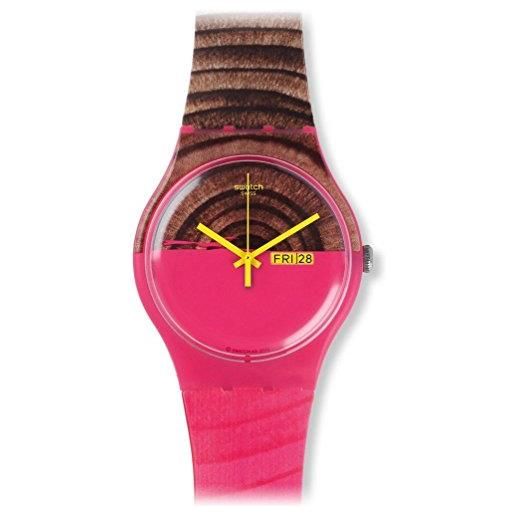 Swatch orologio analogueico quarzo unisex con cinturino in silicone suop703