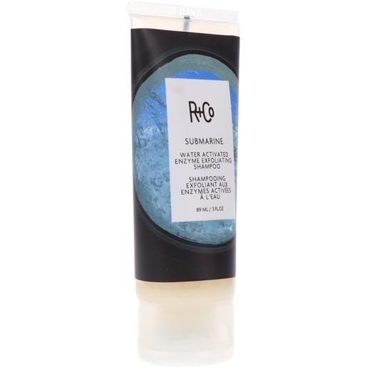 R+Co submarine water activated enzyme exfoliating shampoo 89ml