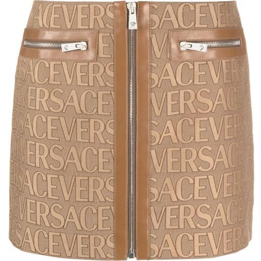 Versace minigonna - marrone