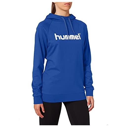 hummel hmlgo cotton logo hoodie woman color: grey melange_talla: xs