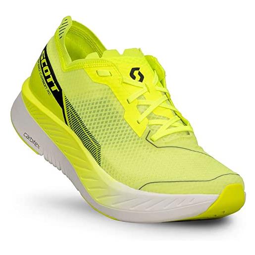 Scott scarpe ws speed carbon rc, donna, giallo/bianco, 36 eu