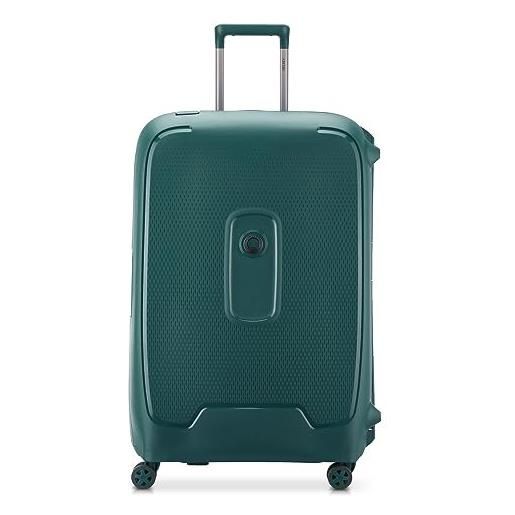 DELSEY PARIS, moncey, valise, grande taille rigide, 76x52x30 cm, 97 litres, l, verde