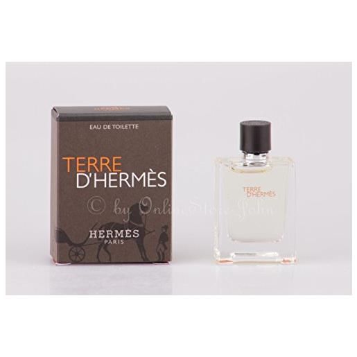 Hermès hermes - terre d' 'hermes - 5 ml edt eau de toilette mini splash