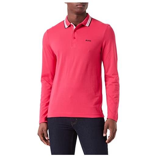 BOSS plissettato jersey, medium pink660, xl uomo