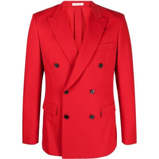 FURSAC blazer doppiopetto - rosso