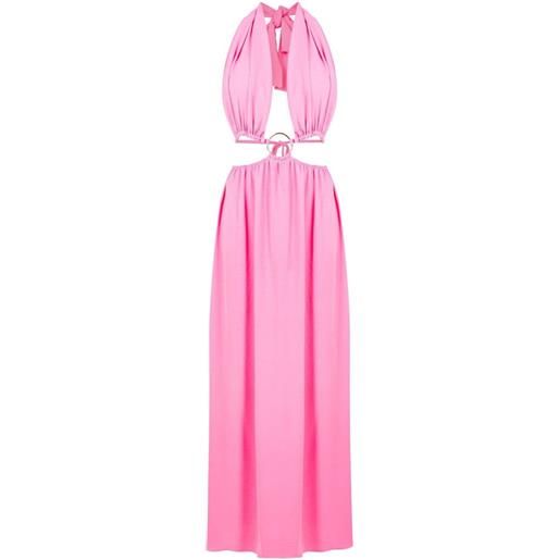Olympiah abito lungo con dettaglio cut-out - rosa