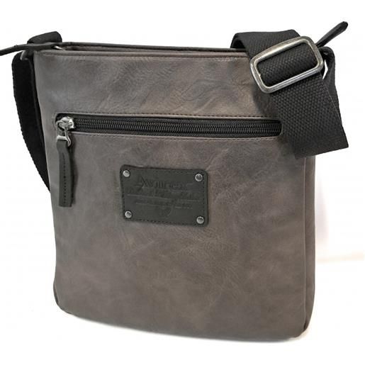 Avirex borsello uomo Avirex buffalo crossbody slim grey bfl21 080