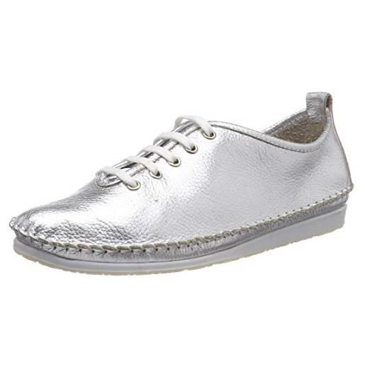 Andrea Conti 0022711, scarpe da ginnastica donna, argento 096, 38 eu