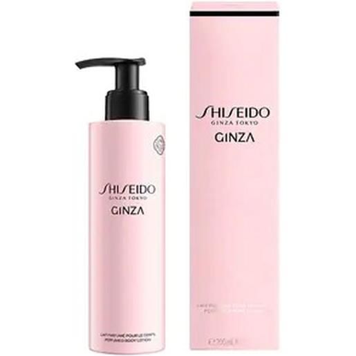 Shiseido ginza body lotion 200 ml. 