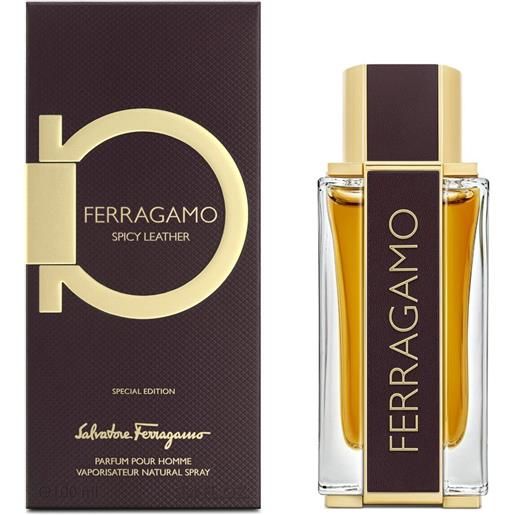 SALVATORE FERRAGAMO ferragamo spicy leather parfum100