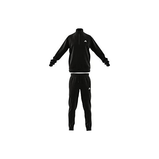 adidas ic6772 m sl tr tt ts giacca uomo black/black taglia m