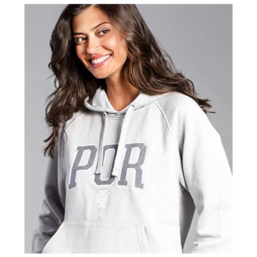 FPF porsw010105xl hooded sweatshirt, grigio, xl da donna