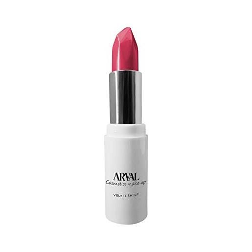 Arval velvet shine -rossetto brillante n. 03 rosa intenso - 6 g
