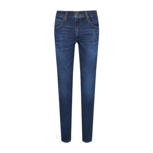 Lee luke, jeans uomo, blu (dk worn kansas), 33w / 34l