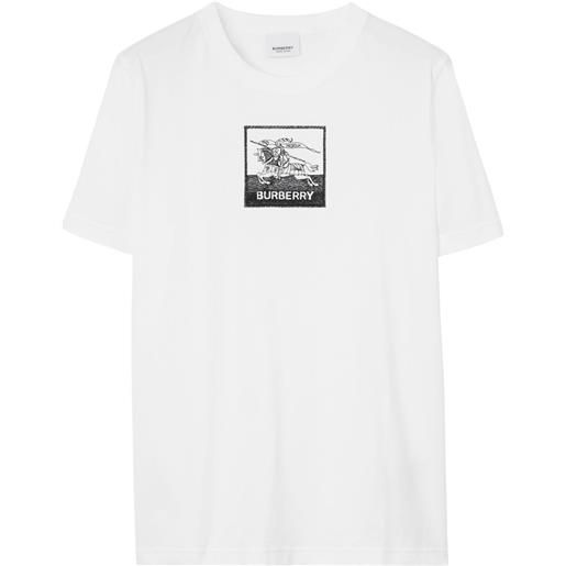 Burberry t-shirt ekd - bianco