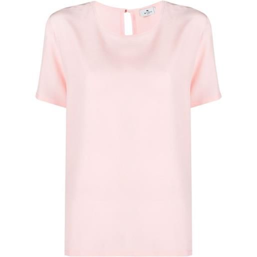 ETRO t-shirt girocollo - rosa