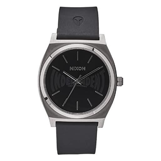 Nixon orologio analogueico quarzo uomo con cinturino in silicone a1350-131-00