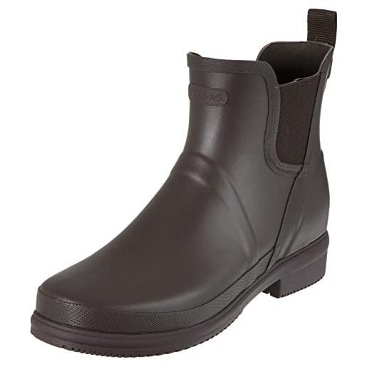 Viking gyda, rain boot, unisex - adulto, marrone scuro, 41 eu