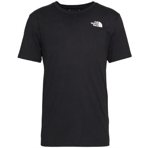 THE NORTH FACE t-shirt foundation graphic uomo black