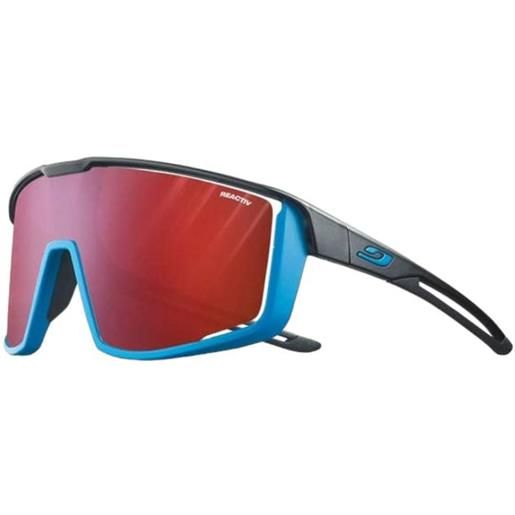 JULBO occhiali fury nero traslucido opaco/blu reactiv 0-3 high contrast