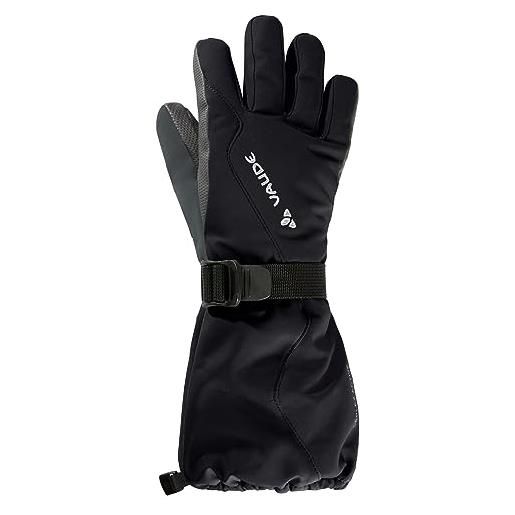 VAUDE guanti da bambino snow cup gloves, nero, 6, 05262