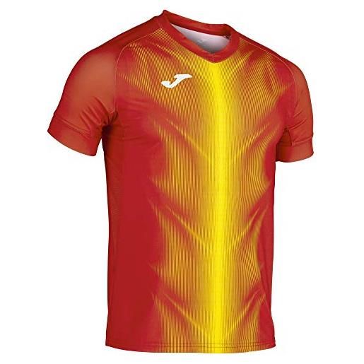 Joma Joma101370.609. Xs olimpia t-shirt, kids, rosso/giallo, xs
