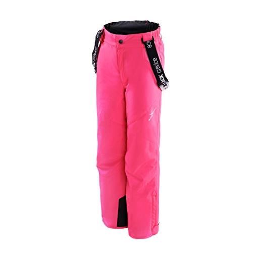 Black Crevice pantalone da sci rosa 10 anni (140 cm)