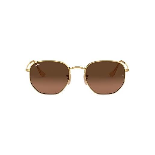 Ray-Ban 0rb3548n occhiali da sole, blu (gold), 50 unisex-adulto