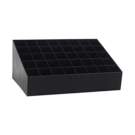 Cabilock 40 box supporto tavolo trasparente organizer box colorato lip gloss scatola di immagazzinaggio rossetto staffa 40 slot scatola di immagazzinaggio contenitore di immagazzinaggio