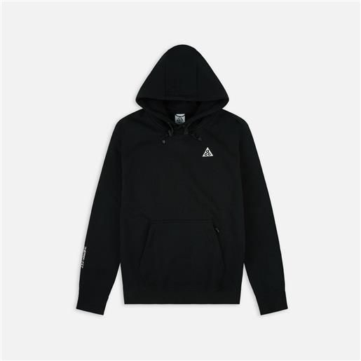 Nike acg tuff fleece hoodie black/summit white/summit white unisex