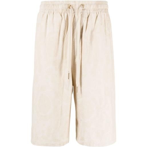 Versace shorts con coulisse - toni neutri