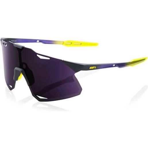 100percent hypercraft sunglasses nero dark purple lens/cat3